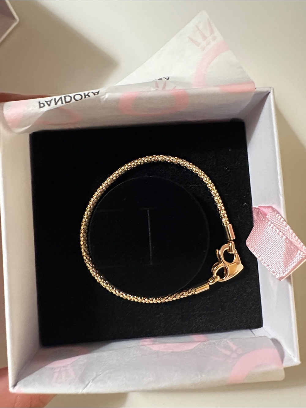 Pandora heart clasp bracelet